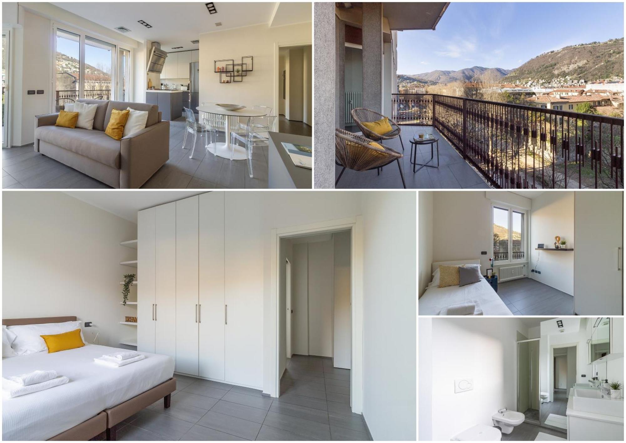 Cathedral View Trilocale Apartment Como Exterior photo