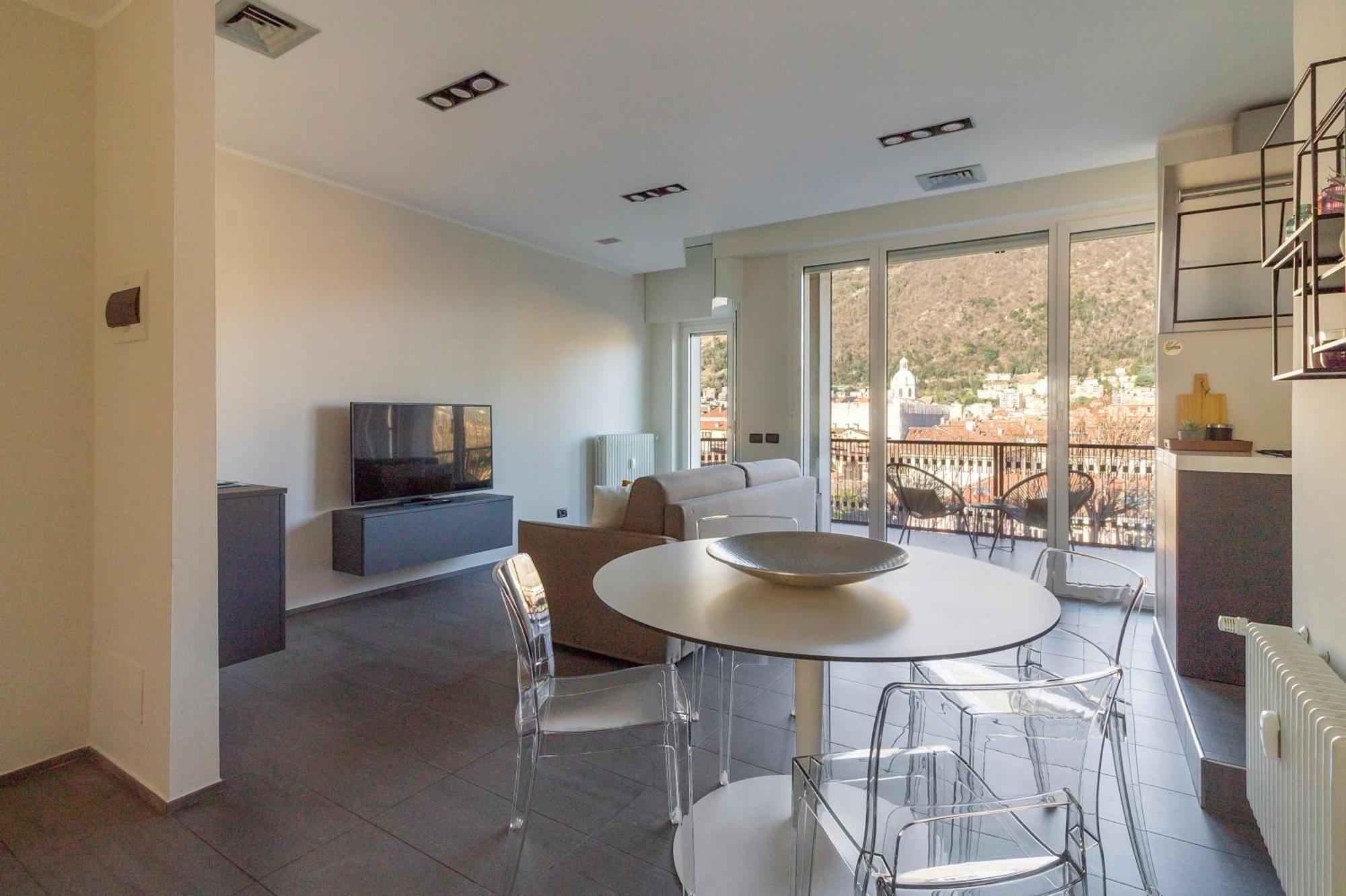 Cathedral View Trilocale Apartment Como Exterior photo